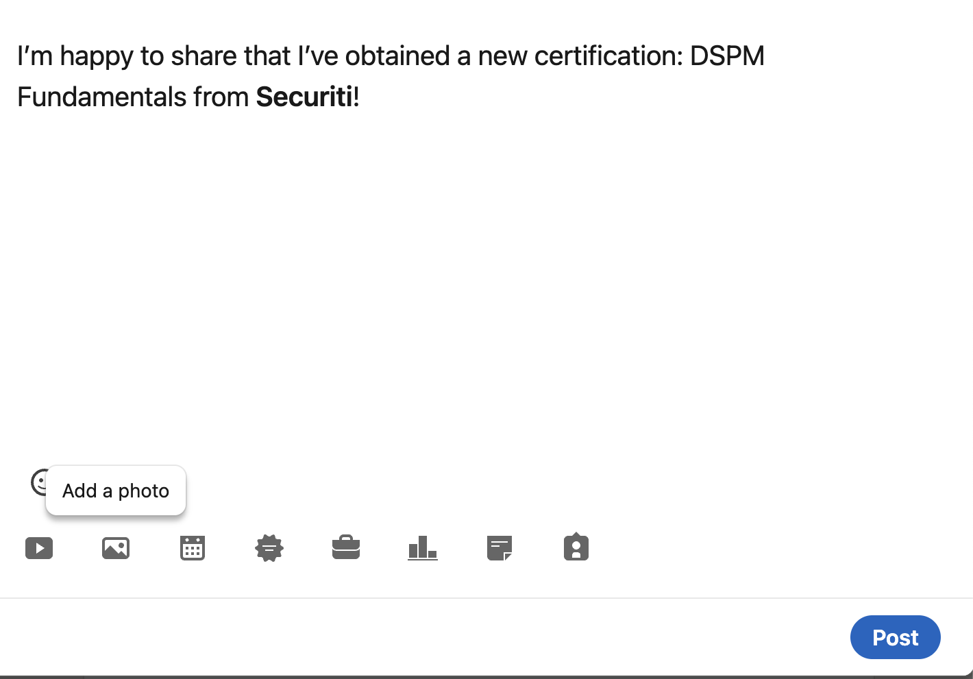 Add Certificate to LinkedIn